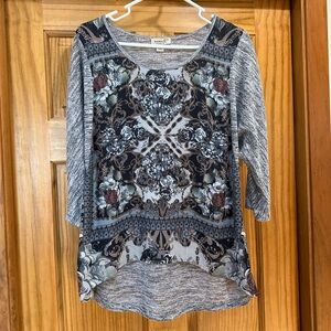 Emerald Quarter Sleeve Blouse